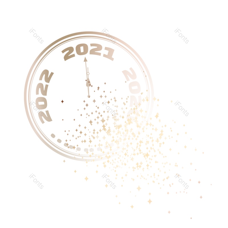 节日图片,碎片元素,元旦PNG,元旦节免抠素材